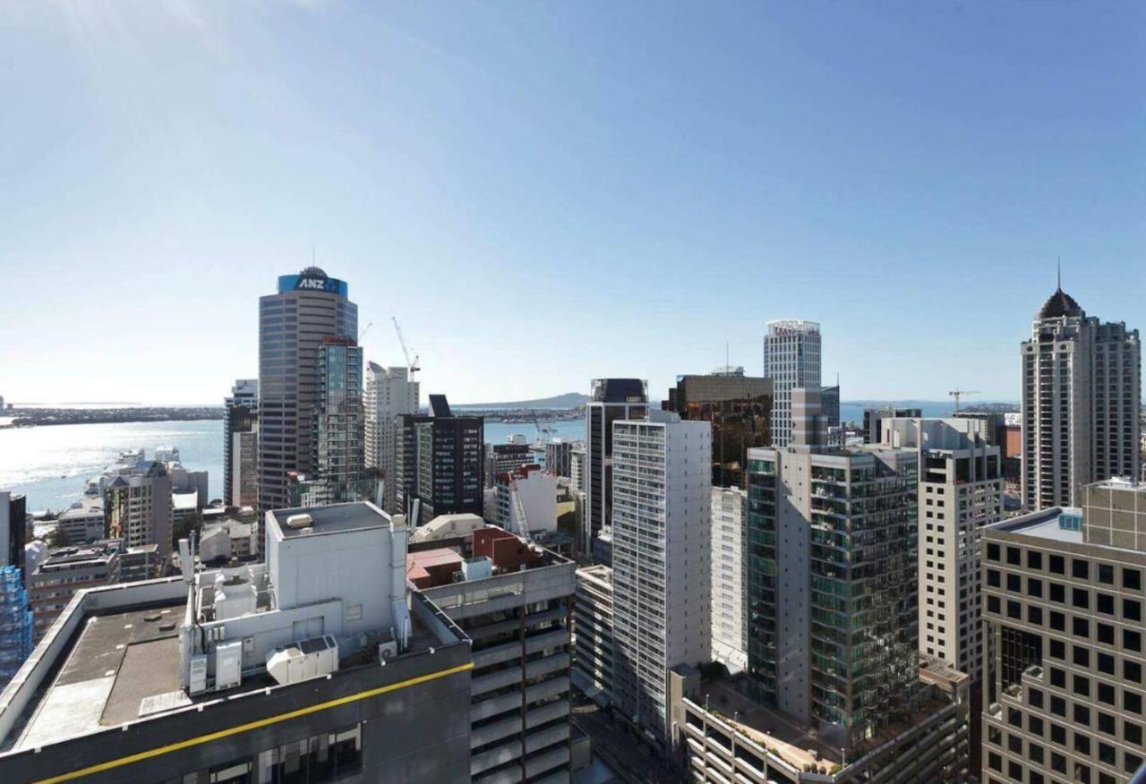 Modern 2 Bedroom Apartment 1 Minute To Skytower 오클랜드 외부 사진